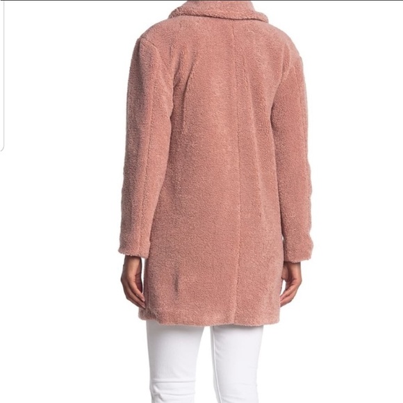 LUCKY BRAND - Faux-Fur Teddy Coat - Size Small - Picture 2 of 5